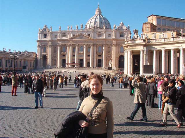 Pili en el Vaticano