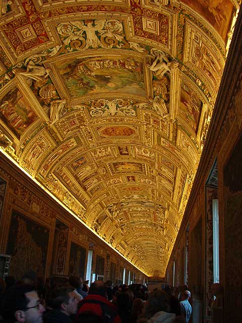 Sala del museo del Vaticano