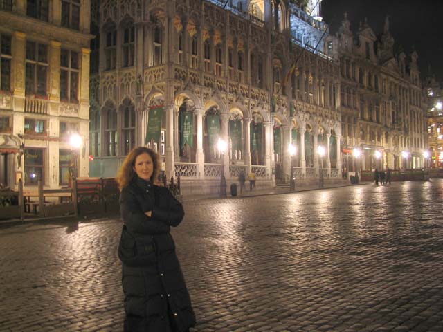 En el ayuntamiento (Grand Place)