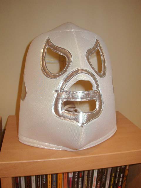 Mascara de luchador mexicano