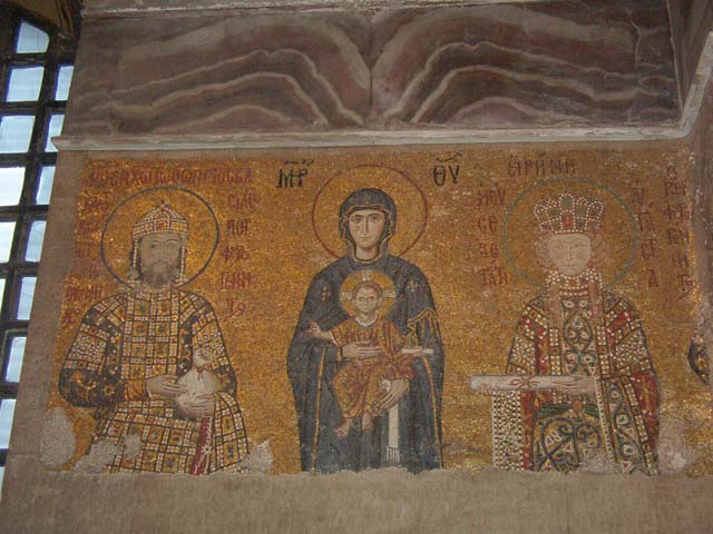 Basílica de Santa Sofía. Museo Ayasofya. Mosaicos Bizantinos