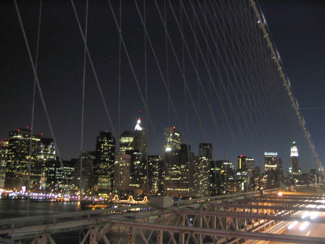 Manhattan desde el puente de Brooklyn