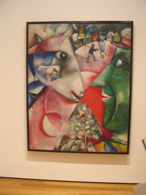 MOMA: Yo y la aldea, 1911 Chagall