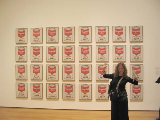 MOMA: Latas de sopa Campbell, 1962 Andy Warhol