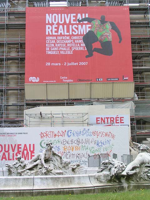 Exposición Nouveau Réalisme en el Grand Palais