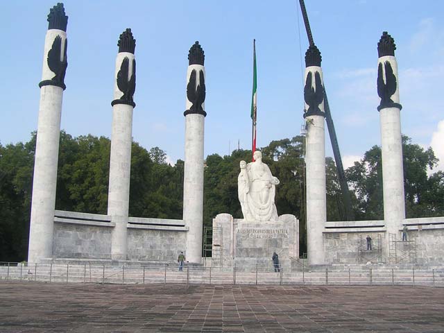 Monumento a los niños héroes. Bosque de Chapultepec