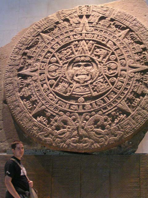 Calendario Azteca o Piedra del Sol. Museo de Antropología