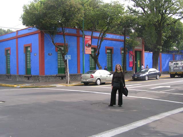 Casa azul de Frida Kahlo en Coyoacán