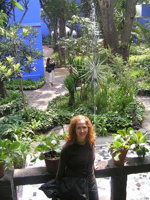 Casa azul. Museo Frida Kahlo en Coyoacán