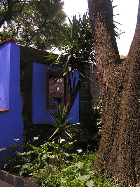 Casa azul. Museo Frida Kahlo en Coyoacán