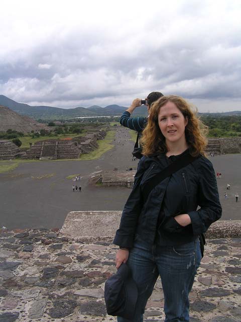 Teotihuacan. Vistas desde la pirámide de la luna