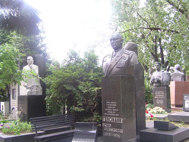 Cementerio del convento Novodevichy