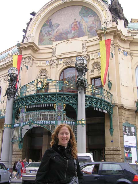 Casa Municipal de Praga. Art Nouveau