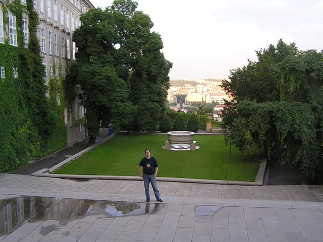 Jardines del castillo de Praga
