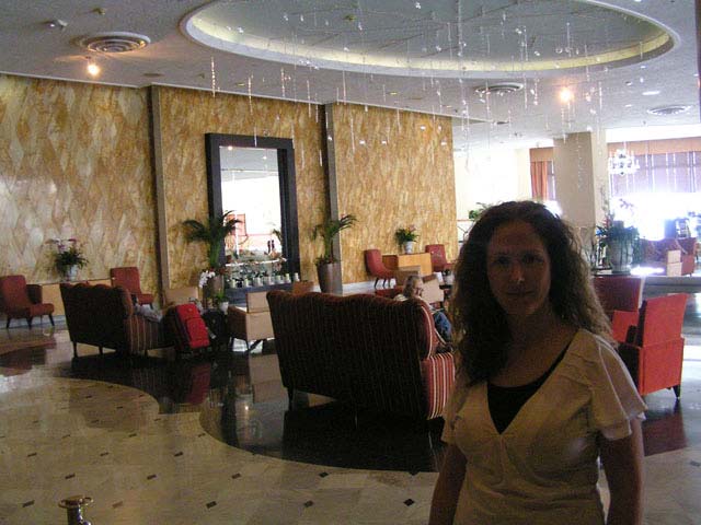 Hall del hotel Deauville