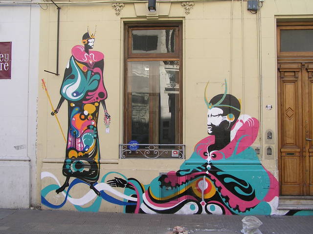 Grafitti en San Telmo