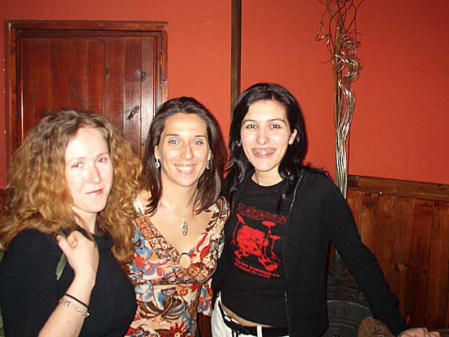 Pili, Susana y Nuria
