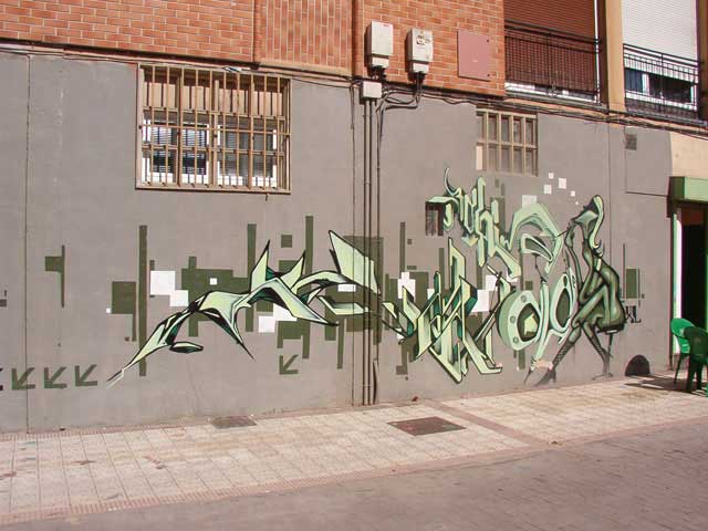 Grafitti en Pamplona