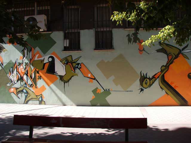 Grafitti en Pamplona