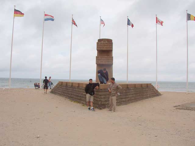 Monumento al desembarco de Normandía