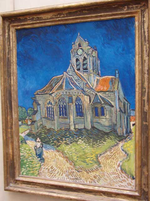 Iglesia de Auvers-sur-Oise de Van-Gogh