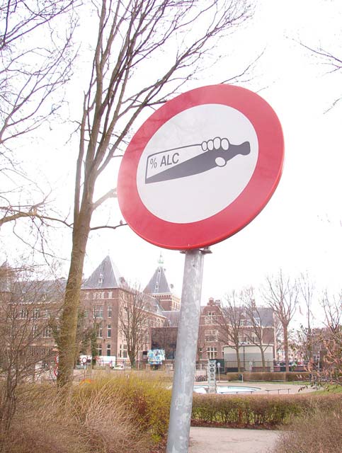 Señal en Ooster park