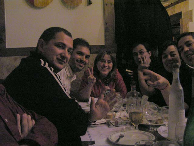 Con la tripa llena