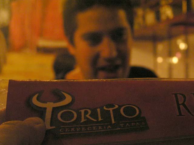 En la cervecería