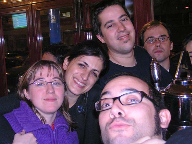 En la cervecería