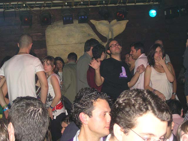 En el escenario