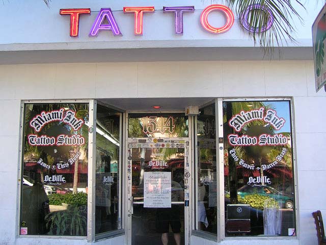 Miami ink. Tattoo. 1344 Washington Ave