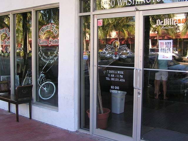 Miami ink. Tattoo. 1344 Washington Ave