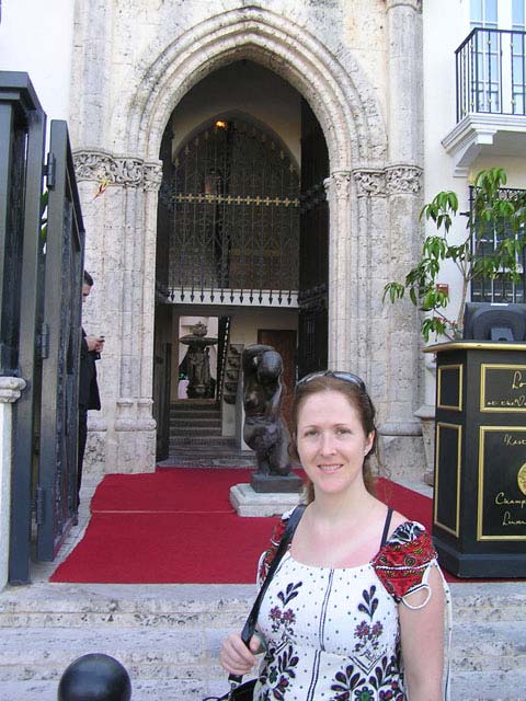 Casa de Versace en Ocean Drive. Ahora hotel Casa Casuarina