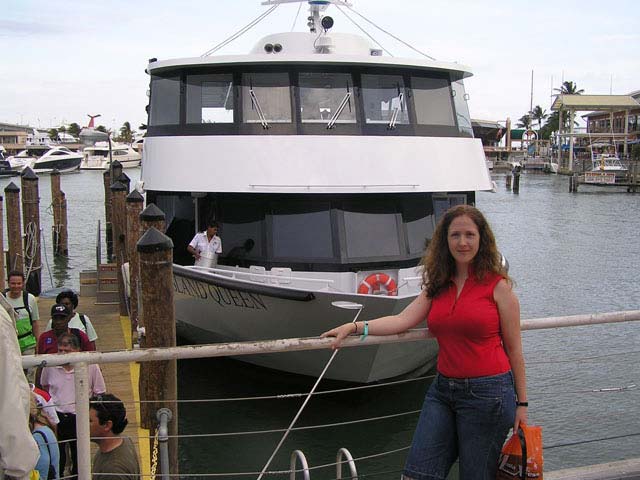 Puerto de Bayside. Tour Island Queen
