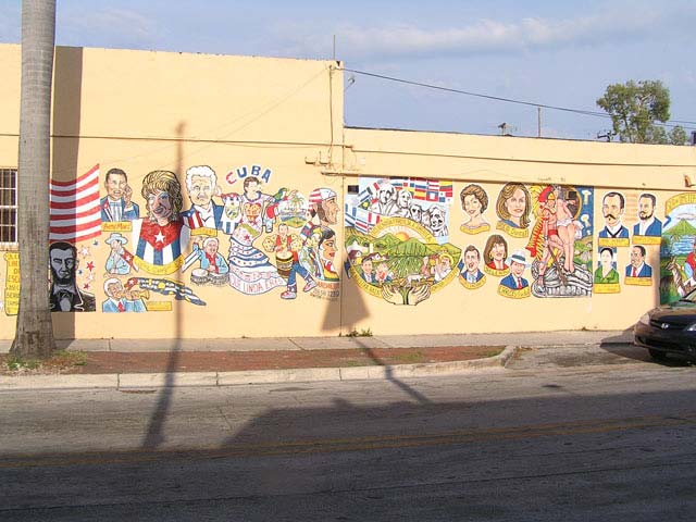 Little Havana. Calle ocho