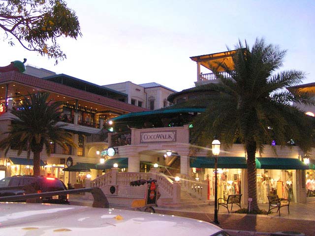 Coconut grove. Cocowalk