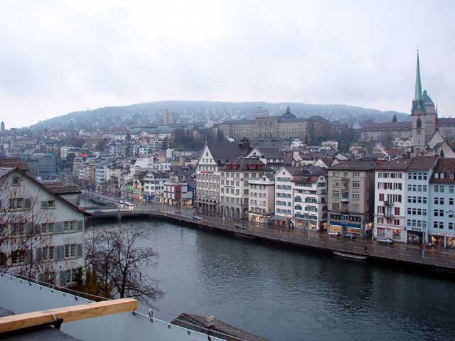 Vistas desde el parque  Lindenhof III